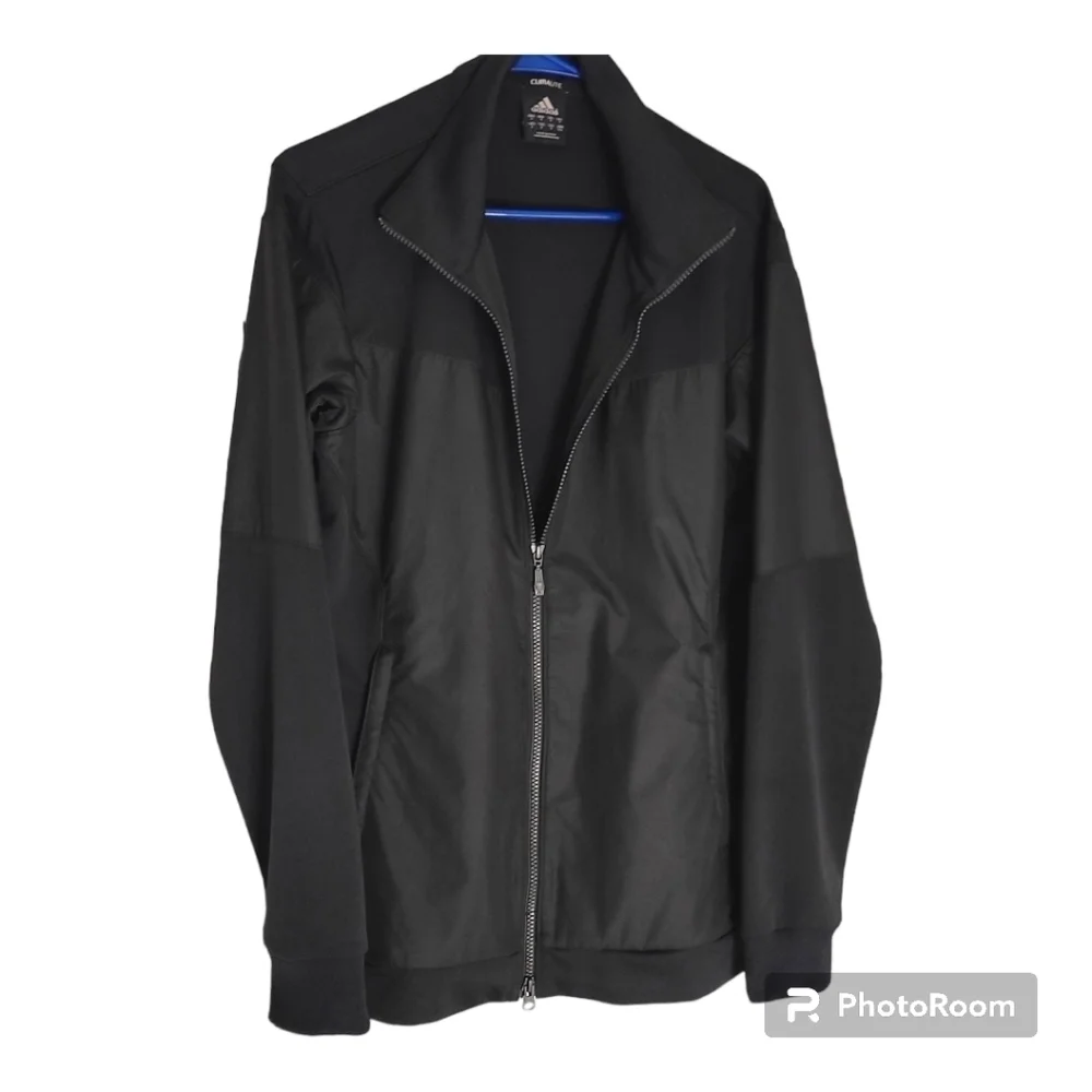 Adidas MEN'S CLIMALITE JACKET BLACK SIZE M